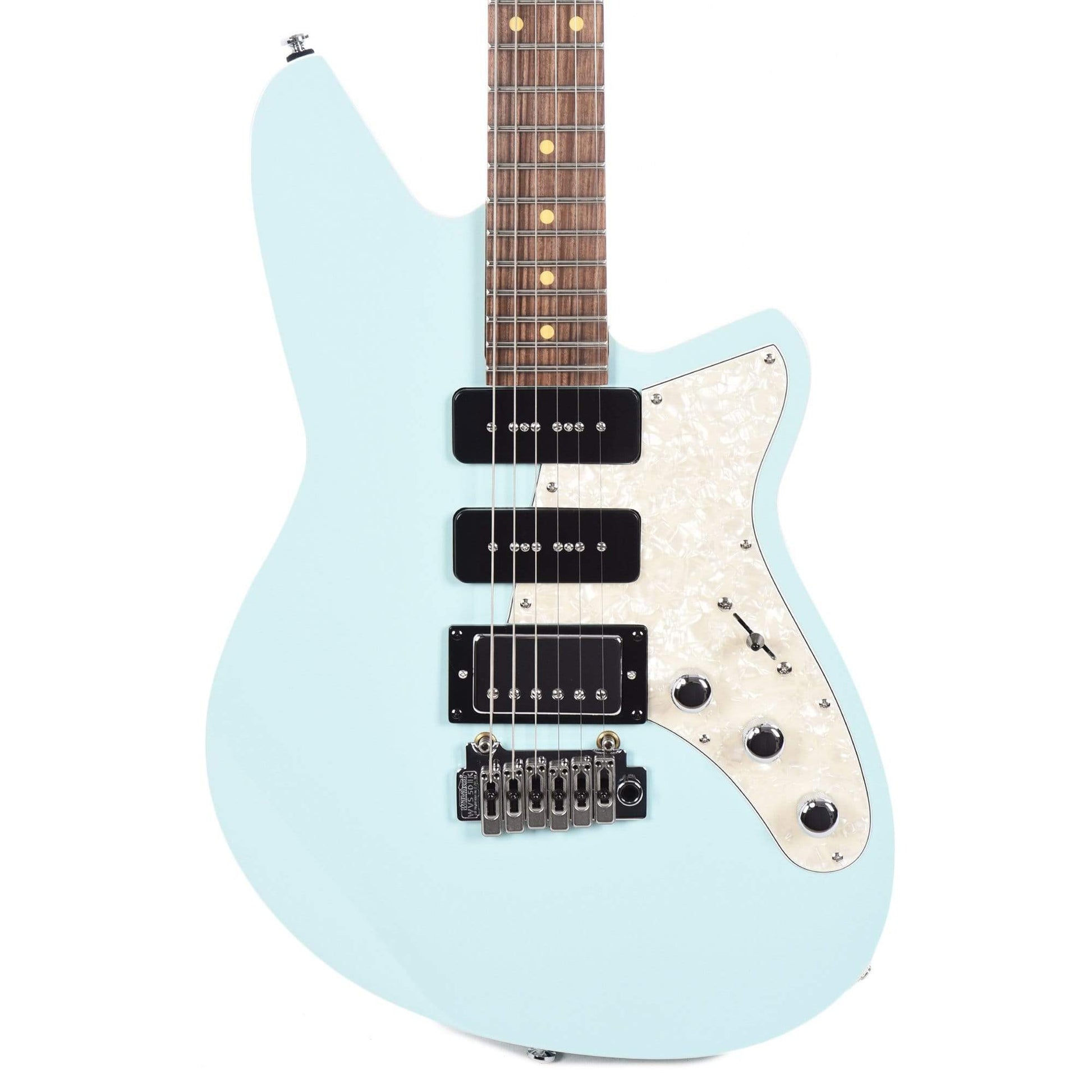Reverend Six Gun HPP Chronic Blue Electric Guitars / Solid Body