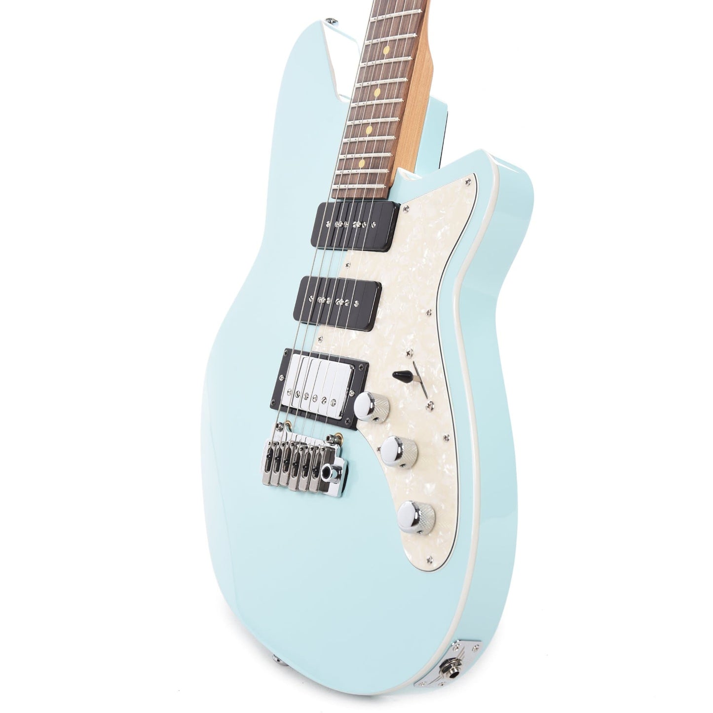 Reverend Six Gun HPP Chronic Blue Electric Guitars / Solid Body
