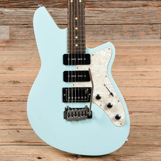 Reverend Six Gun HPP Chronic Blue Electric Guitars / Solid Body