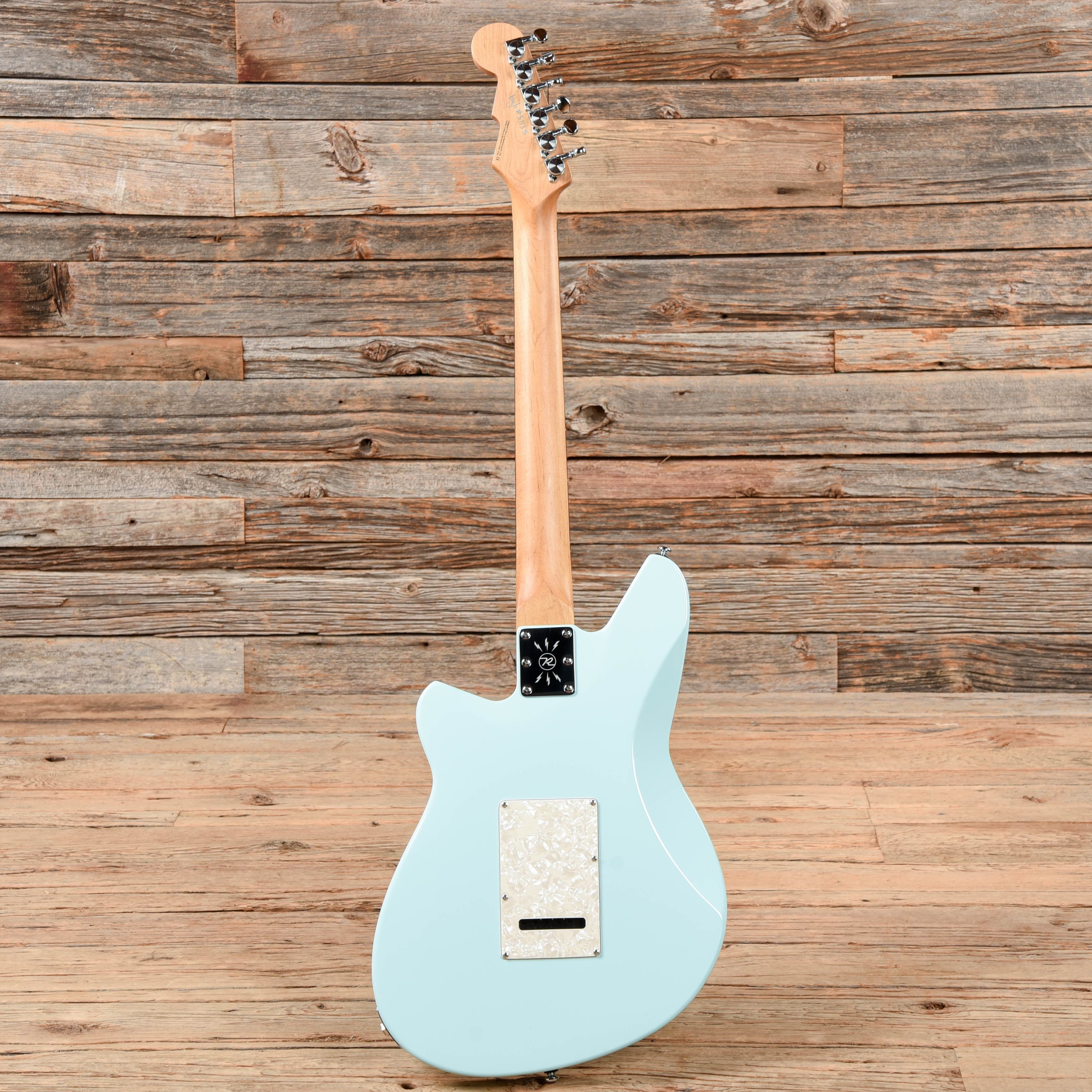 Reverend Six Gun HPP Chronic Blue Electric Guitars / Solid Body