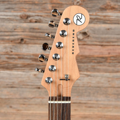 Reverend Six Gun HPP Chronic Blue Electric Guitars / Solid Body