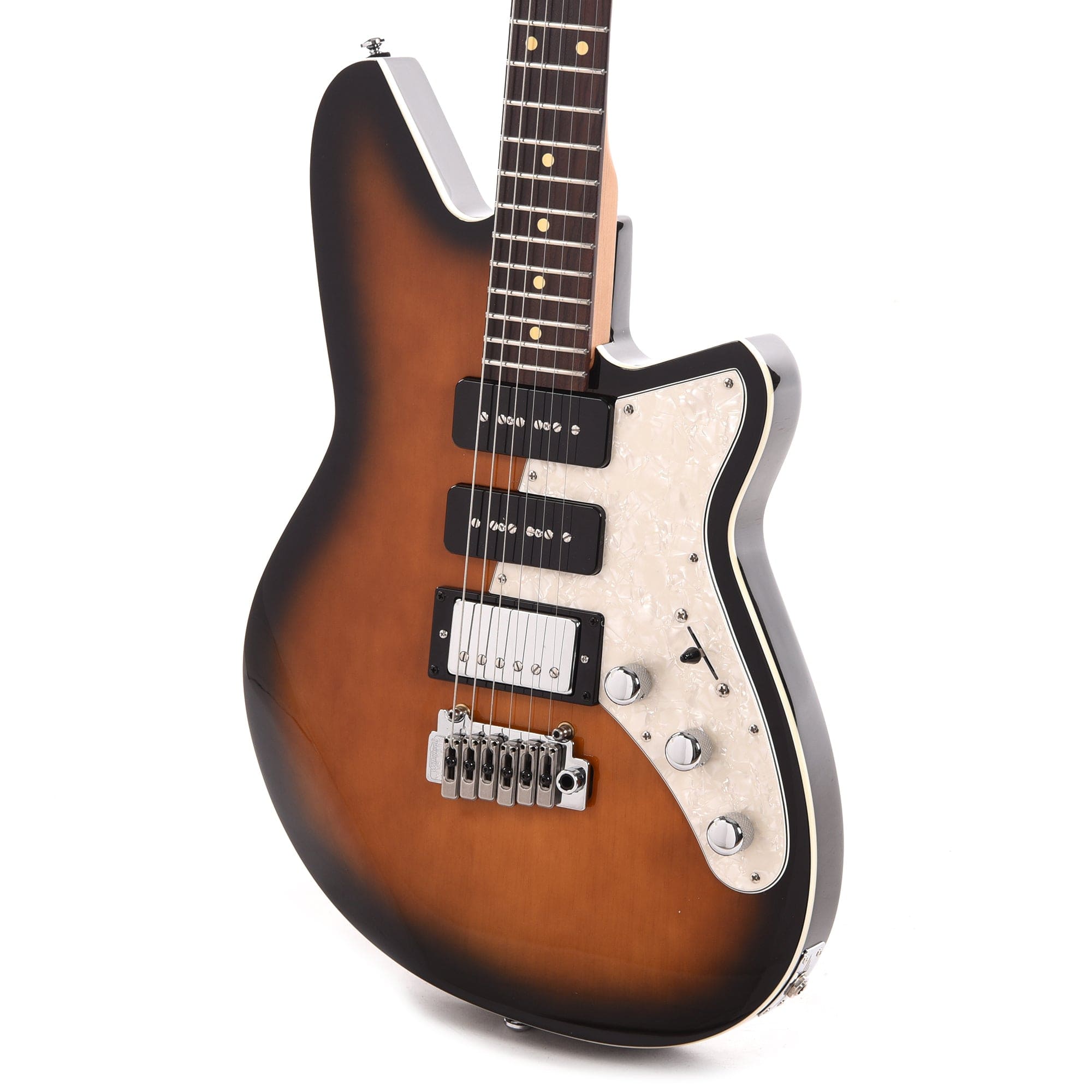 Reverend Six Gun HPP Coffee Burst Electric Guitars / Solid Body