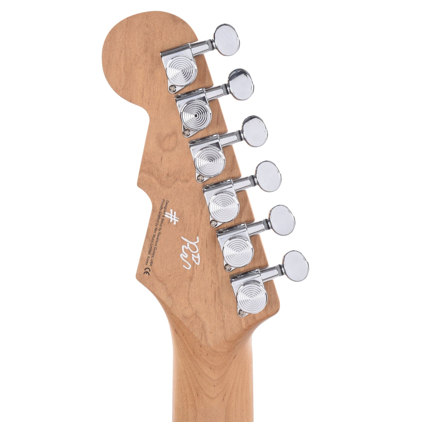 Reverend Six Gun HPP Midnight Black Electric Guitars / Solid Body