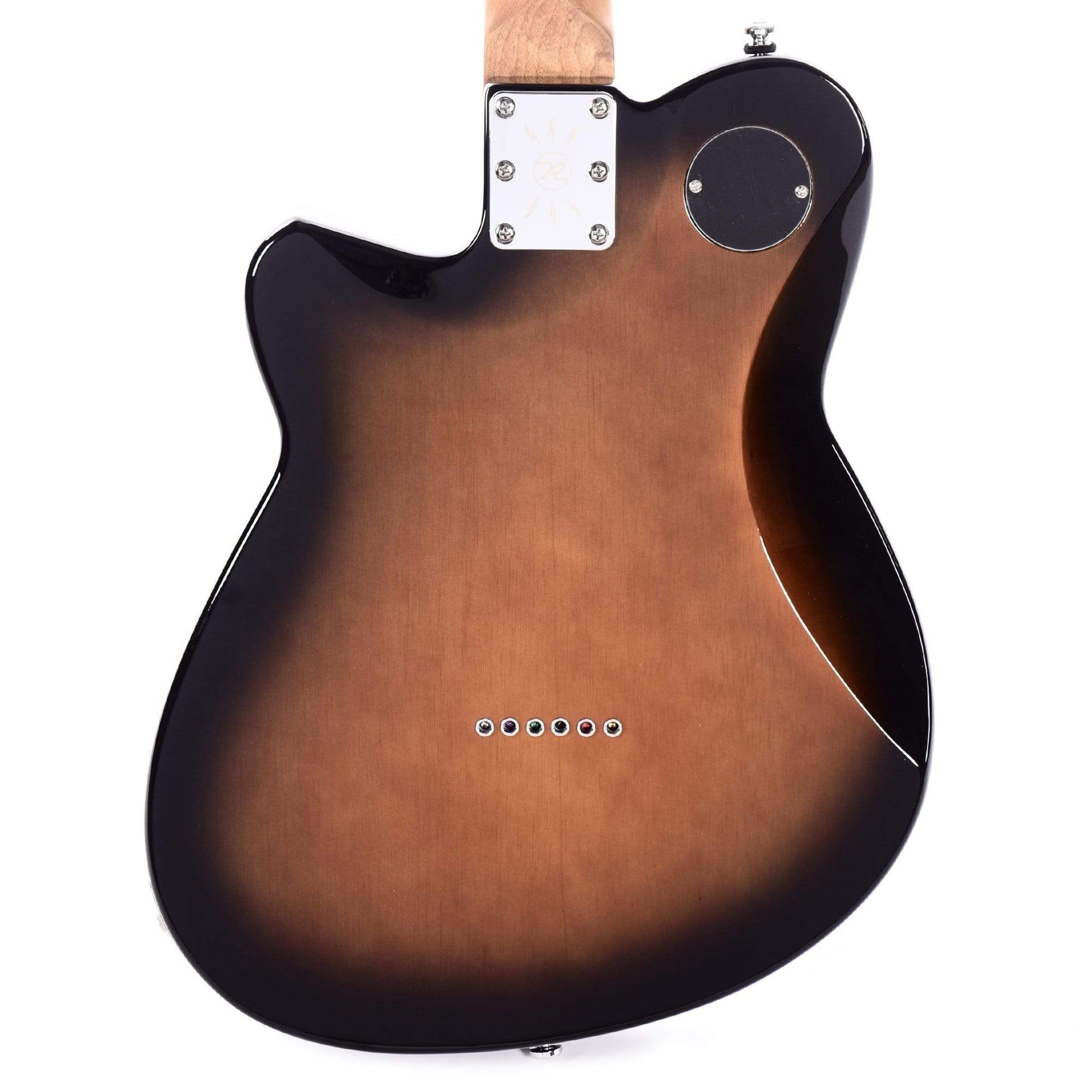 Reverend Trickshot Coffee Burst Electric Guitars / Solid Body