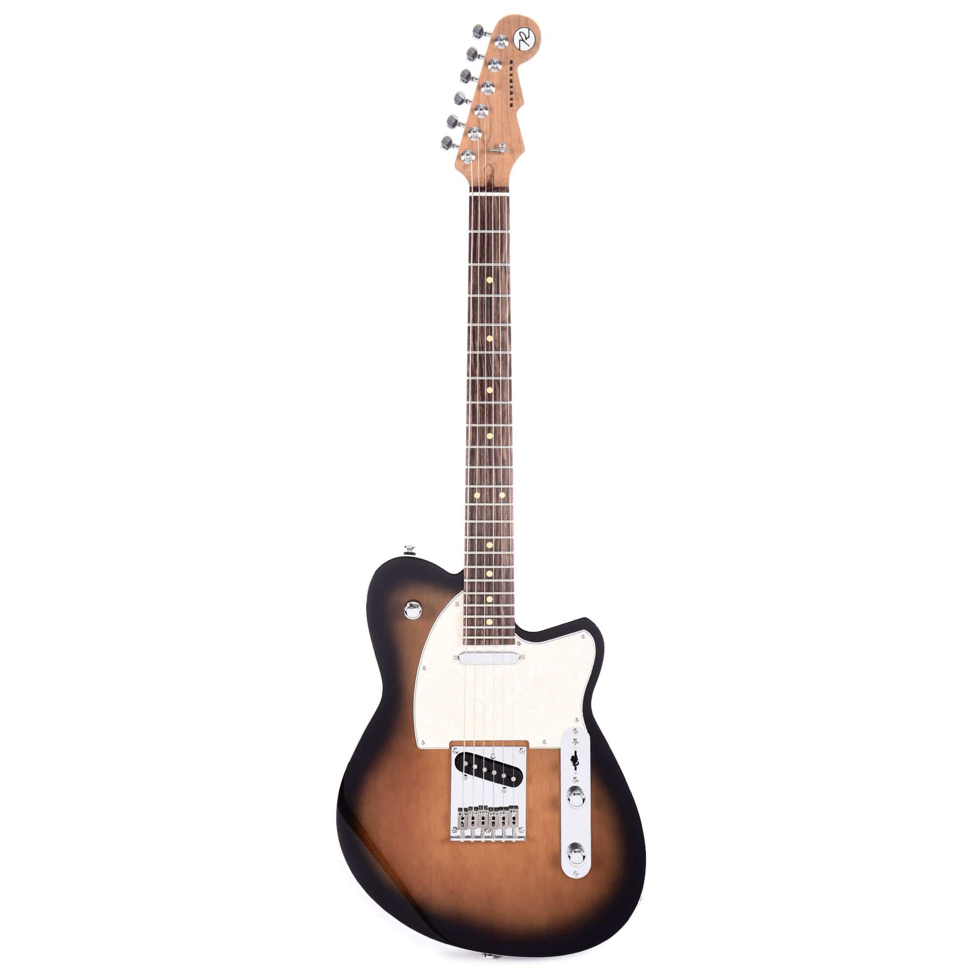 Reverend Trickshot Coffee Burst Electric Guitars / Solid Body