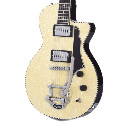 Reverend Vito Soul Shaker Signature Ivory Pearloid Electric Guitars / Solid Body