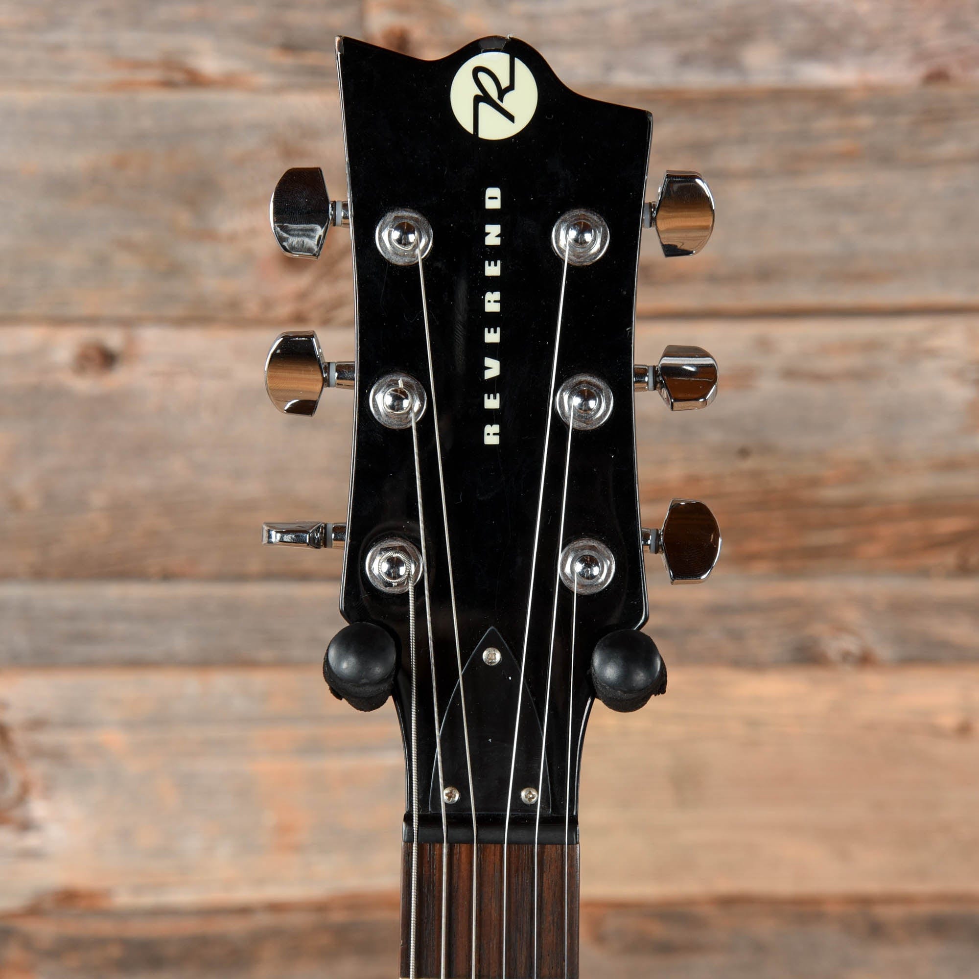 Reverend Volcano Black Electric Guitars / Solid Body