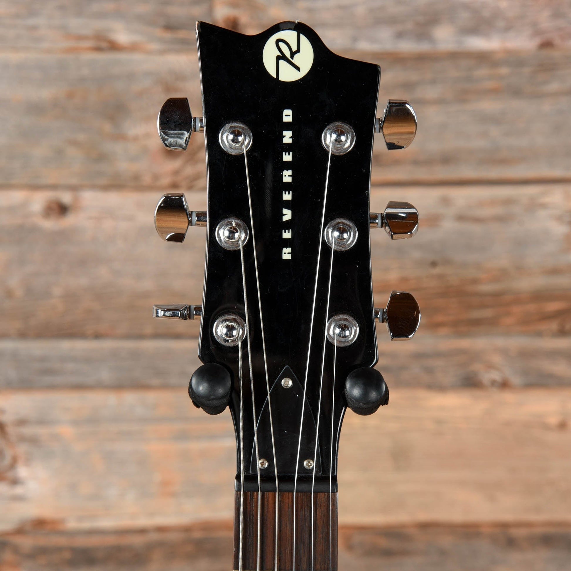 Reverend Volcano Black Electric Guitars / Solid Body