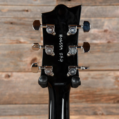 Reverend Volcano Black Electric Guitars / Solid Body