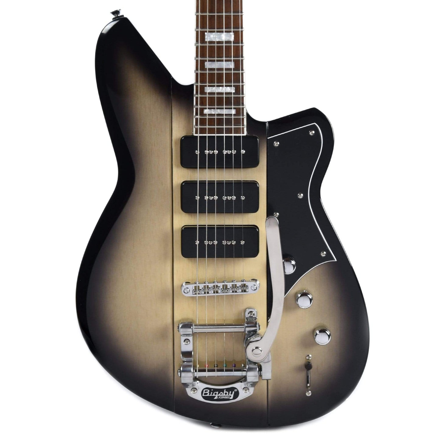 Reverend Warhawk 390 Korina Burst Electric Guitars / Solid Body