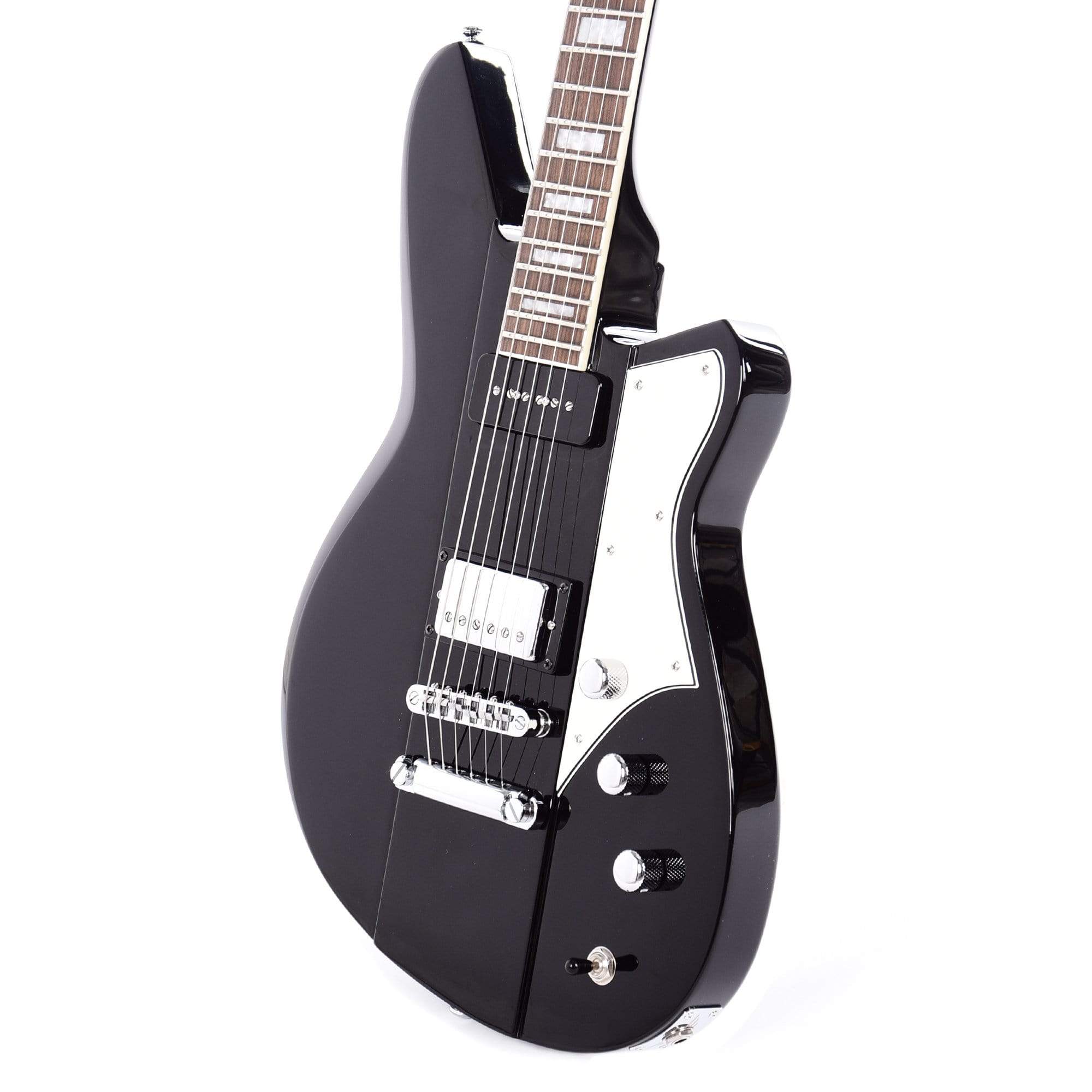 Reverend Warhawk DA Midnight Black Electric Guitars / Solid Body