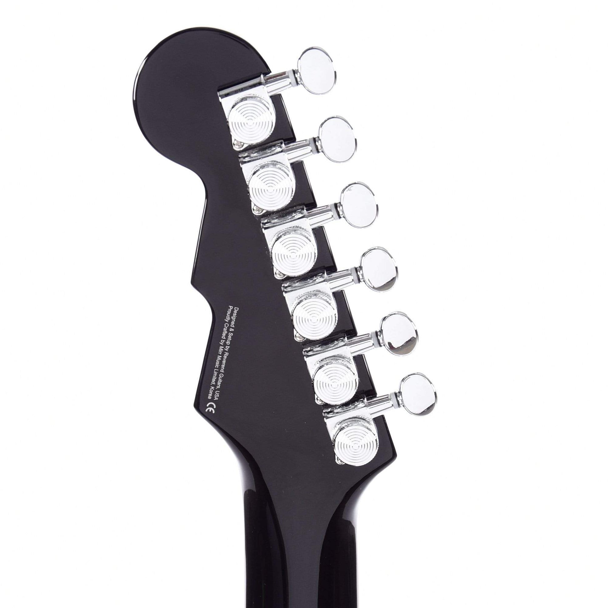 Reverend Warhawk DA Midnight Black Electric Guitars / Solid Body