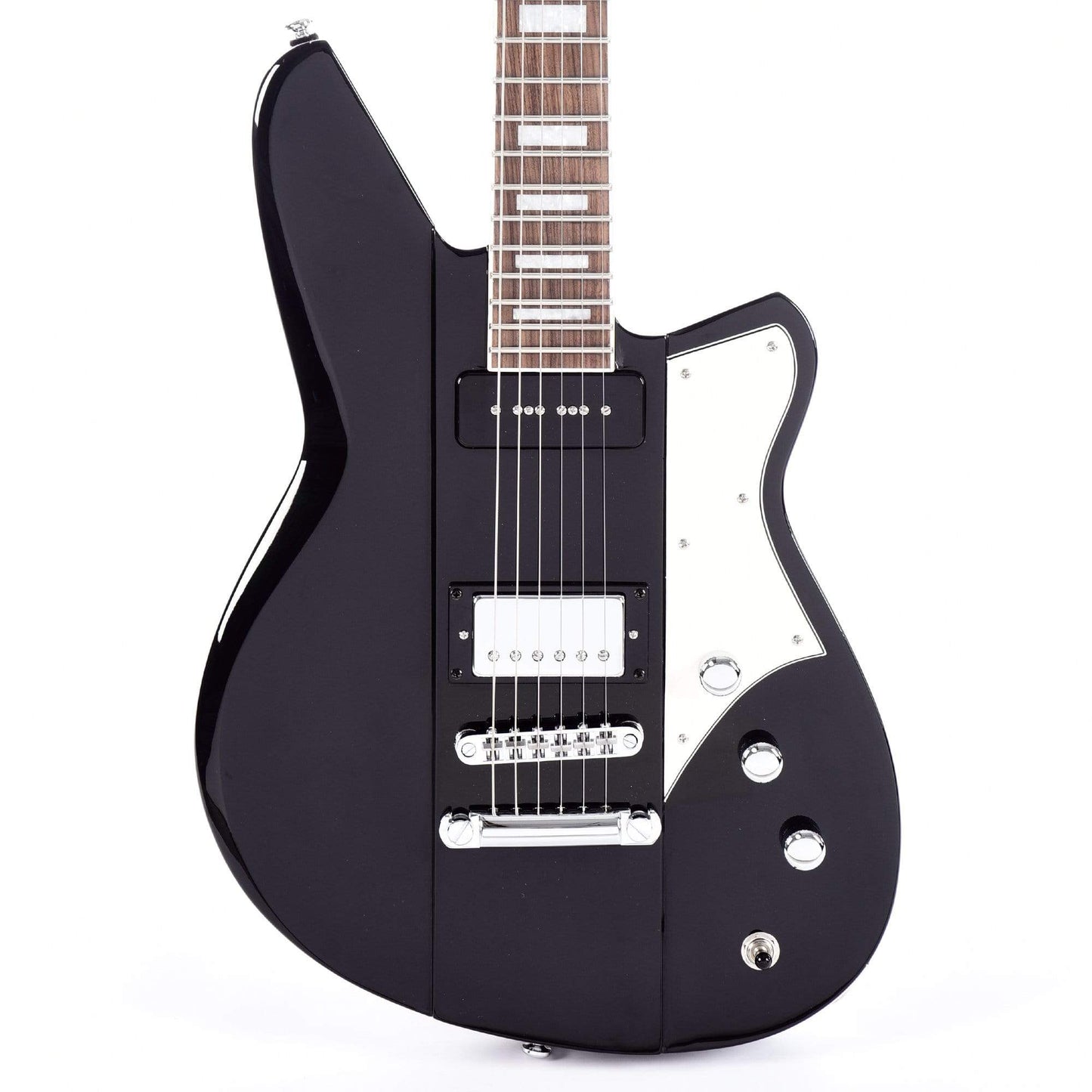 Reverend Warhawk DA Midnight Black Electric Guitars / Solid Body