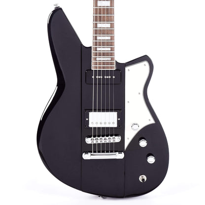 Reverend Warhawk DA Midnight Black Electric Guitars / Solid Body