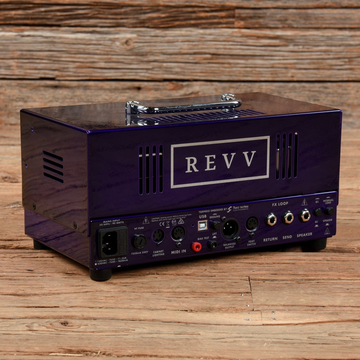 Revv G20 2-Channel 20-Watt Guitar Amp Head with Reactive Load and Virtual Cabinets Amps / Guitar Cabinets