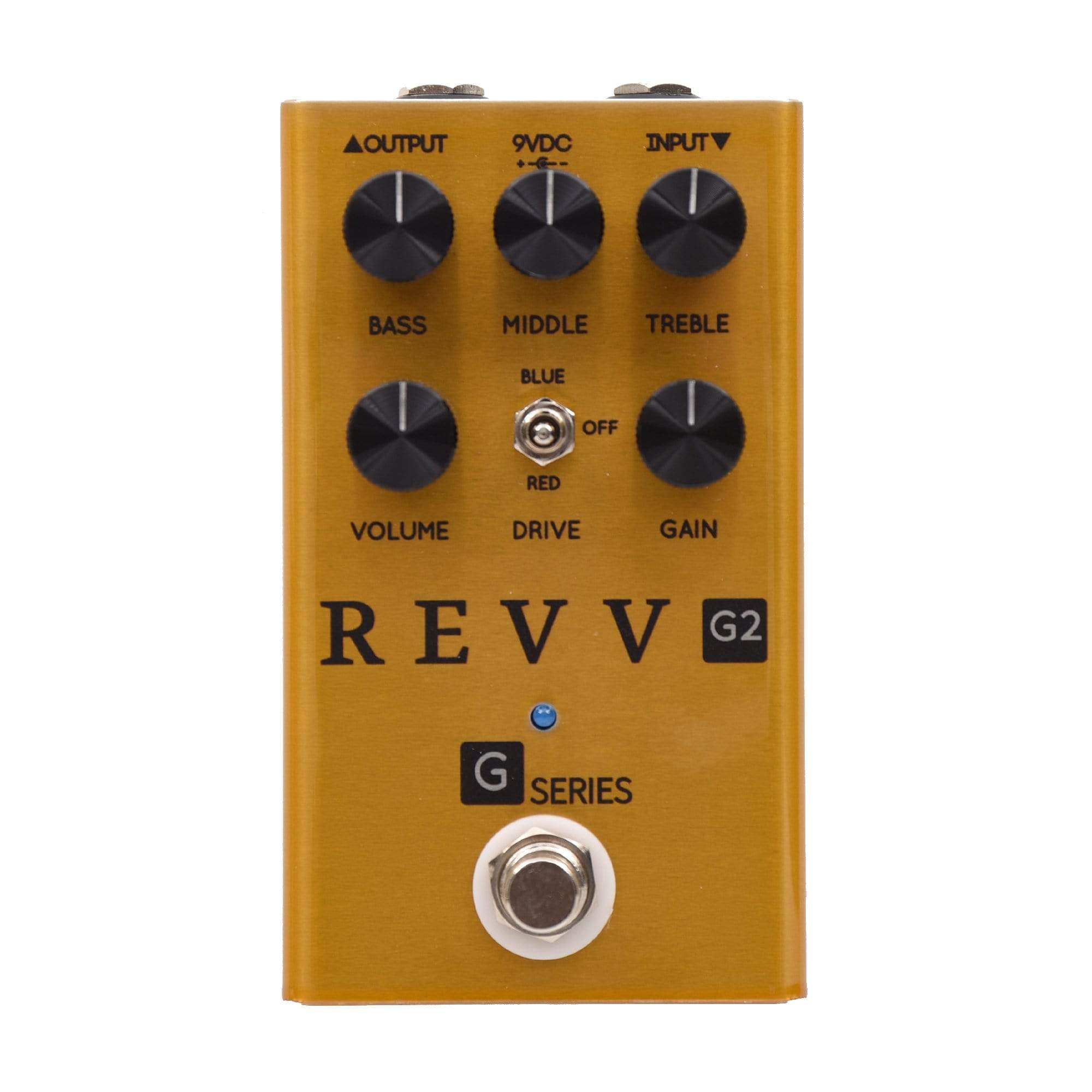 kans embargo toediening Revv G2 Preamp/Overdrive/Distortion Pedal Gold – Chicago Music Exchange