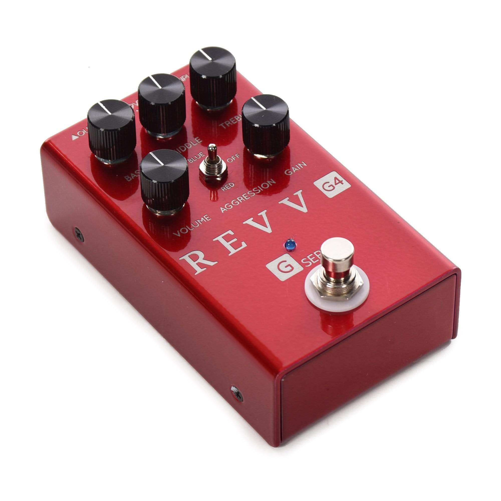 Revv G4 Preamp/Overdrive/Distortion Pedal Red Effects and Pedals / Overdrive and Boost