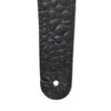 Richter Raw II Contour Guitar Strap Genuine Leather Crocodile Black Accessories / Straps