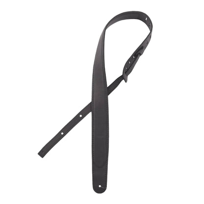 Richter Raw II Pad Nappa Guitar Strap Genuine Leather Padded Black Accessories / Straps