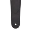 Richter Raw II Pad Nappa Guitar Strap Genuine Leather Padded Black Accessories / Straps