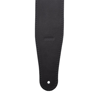 Richter Raw V Nappa Guitar Strap Genuine Leather Black Accessories / Straps