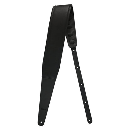 Richter Springbreak III Nappa Guitar Strap Genuine Leather Padded Black Accessories / Straps