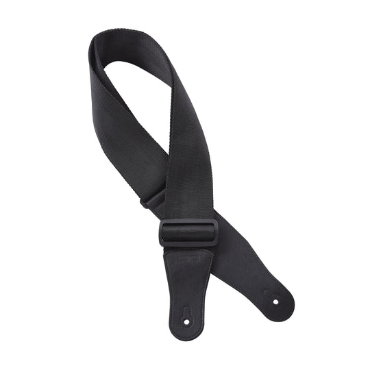 Richter Stronghold II Nylon Guitar Strap Vegan Black Accessories / Straps