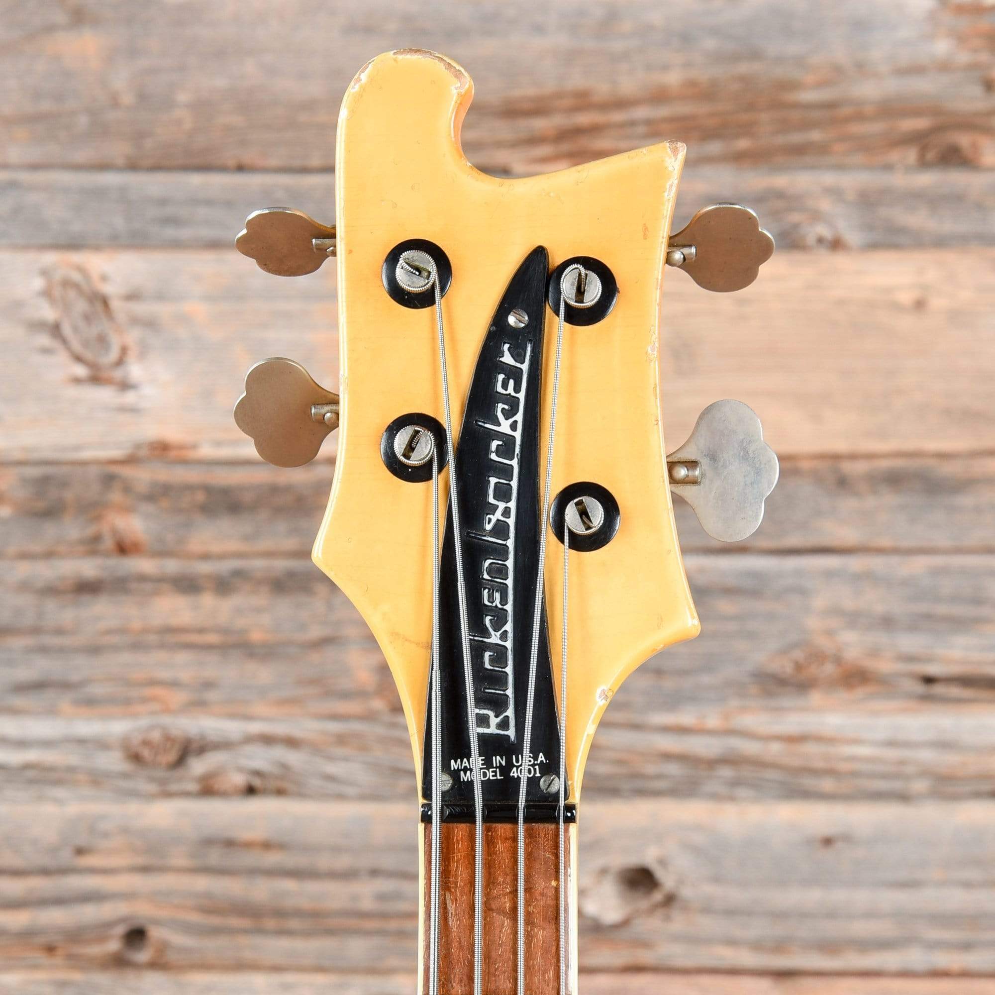 Rickenbacker 4001 White 1979 Bass Guitars / 4-String