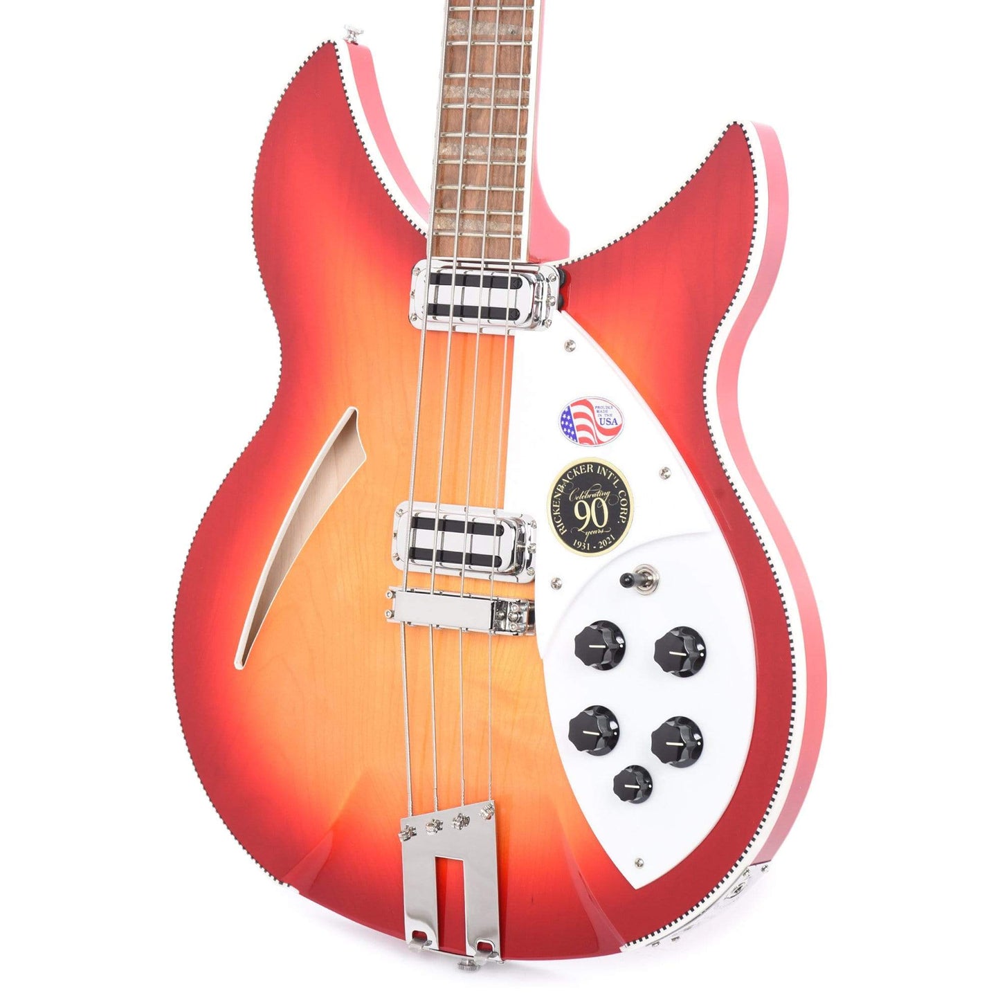 Rickenbacker 90th Anniversary 4005XC Amber FireGlo Bass Guitars / 4-String