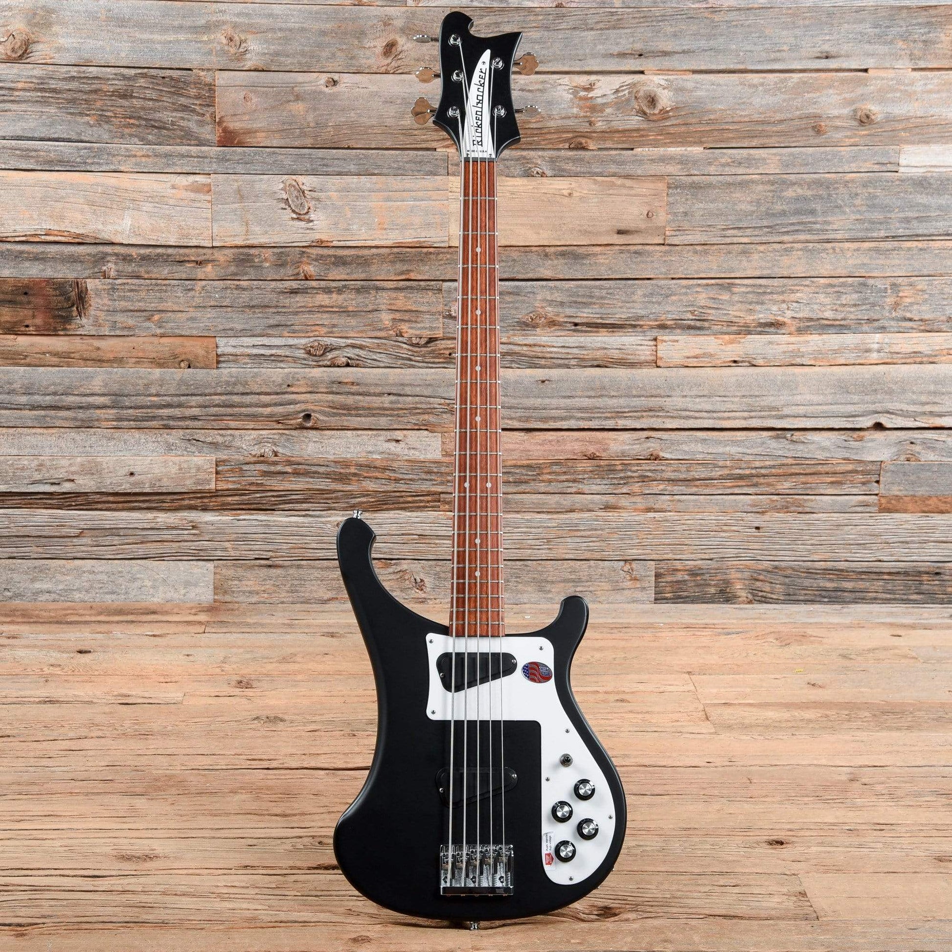 Rickenbacker 4003S/5 5-String Matte Black Bass Guitars / 5-String or More