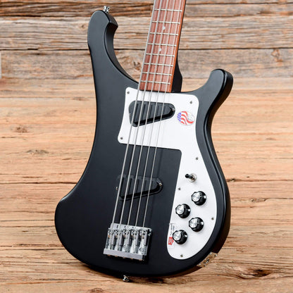 Rickenbacker 4003S/5 5-String Matte Black Bass Guitars / 5-String or More