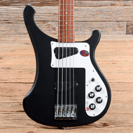 Rickenbacker 4003S/5 5-String Matte Black Bass Guitars / 5-String or More