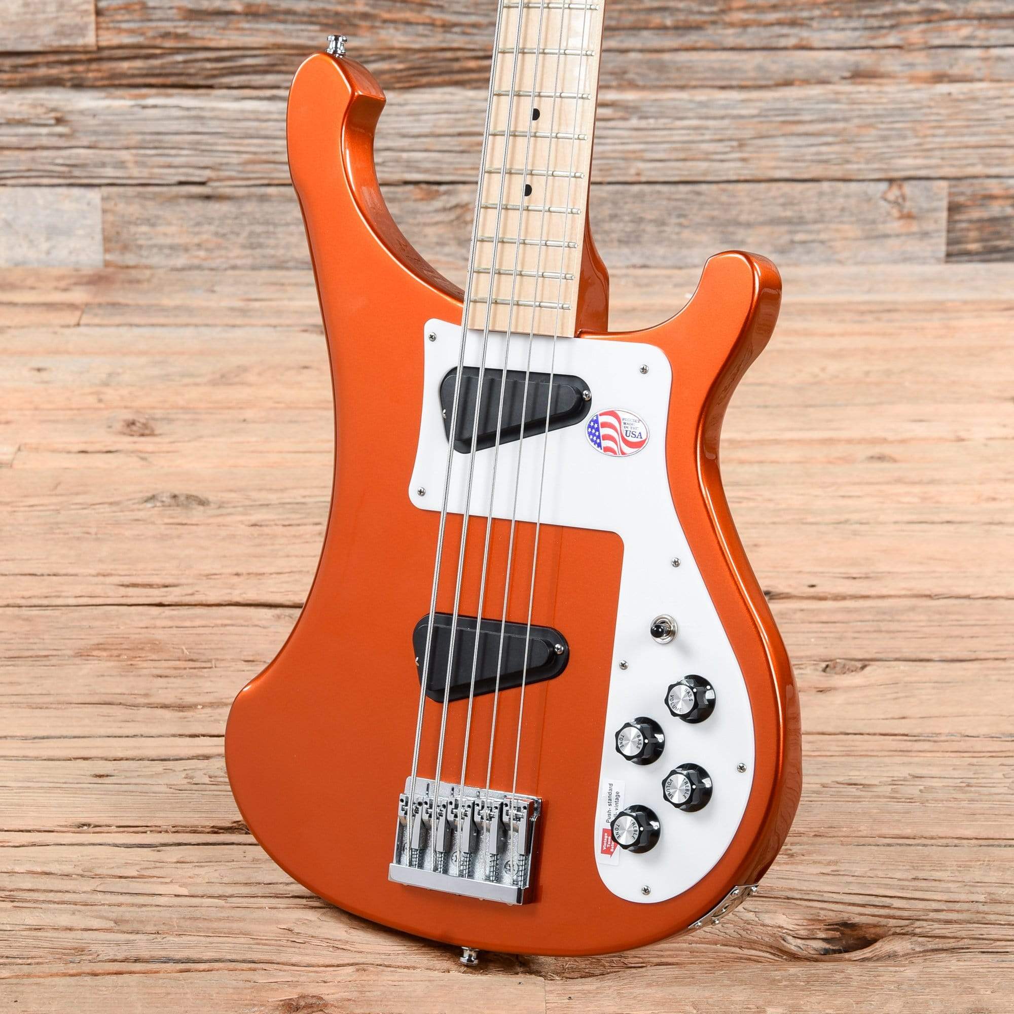 Rickenbacker Special Run 4003S 5-String Bass Copper Orange Glo Bass Guitars / 5-String or More