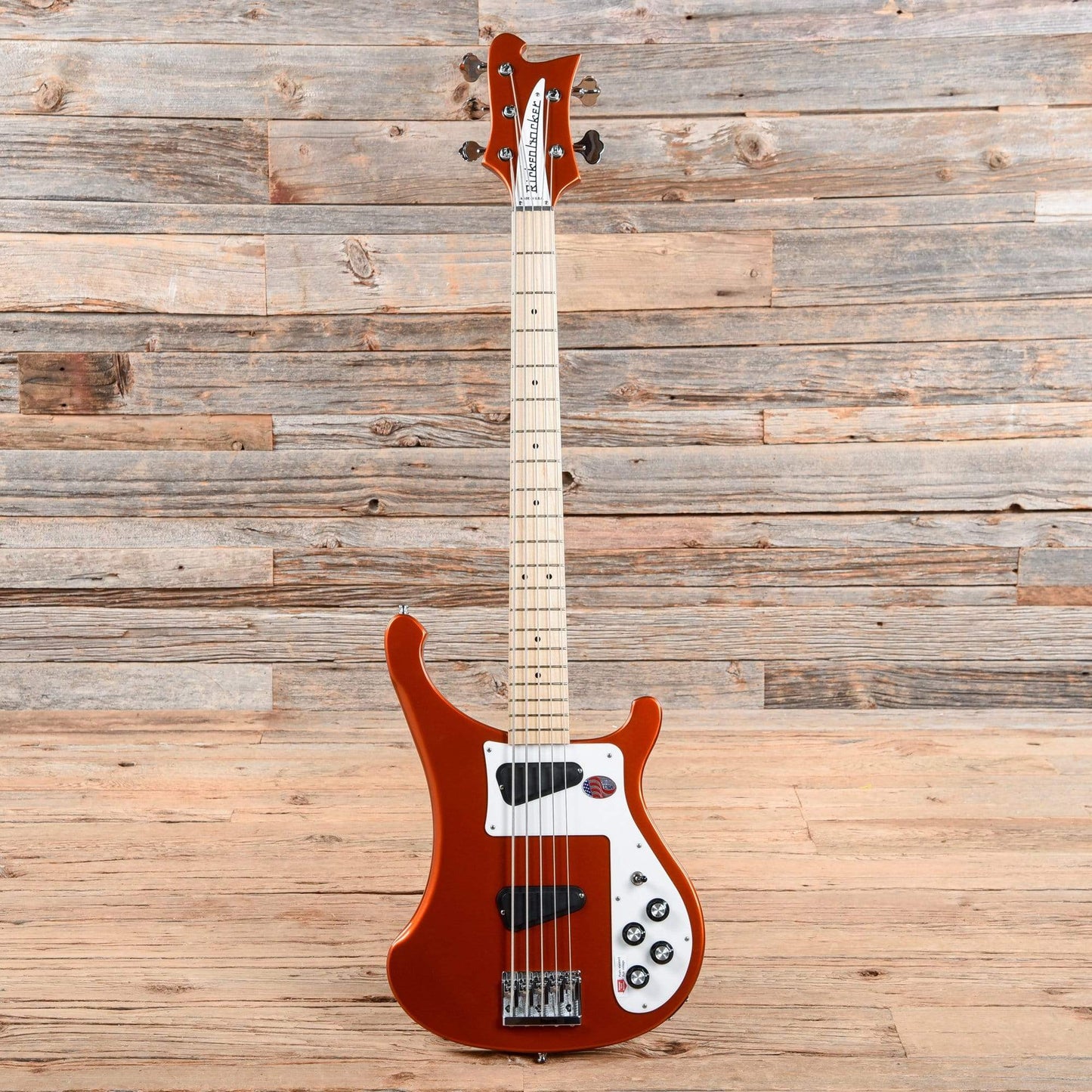 Rickenbacker Special Run 4003S 5-String Bass Copper Orange Glo Bass Guitars / 5-String or More