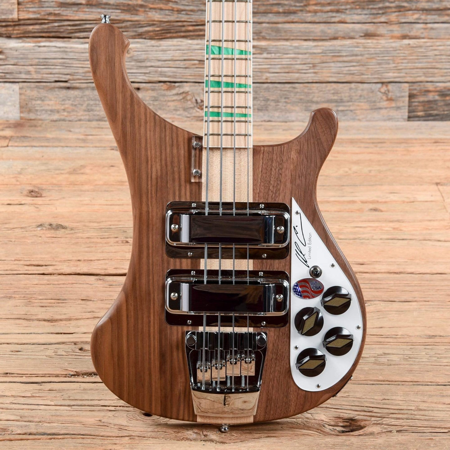 Rickenbacker 4003AC Al Cisneros Signature Bass Limited Edition Natural 2019 Bass Guitars / Short Scale