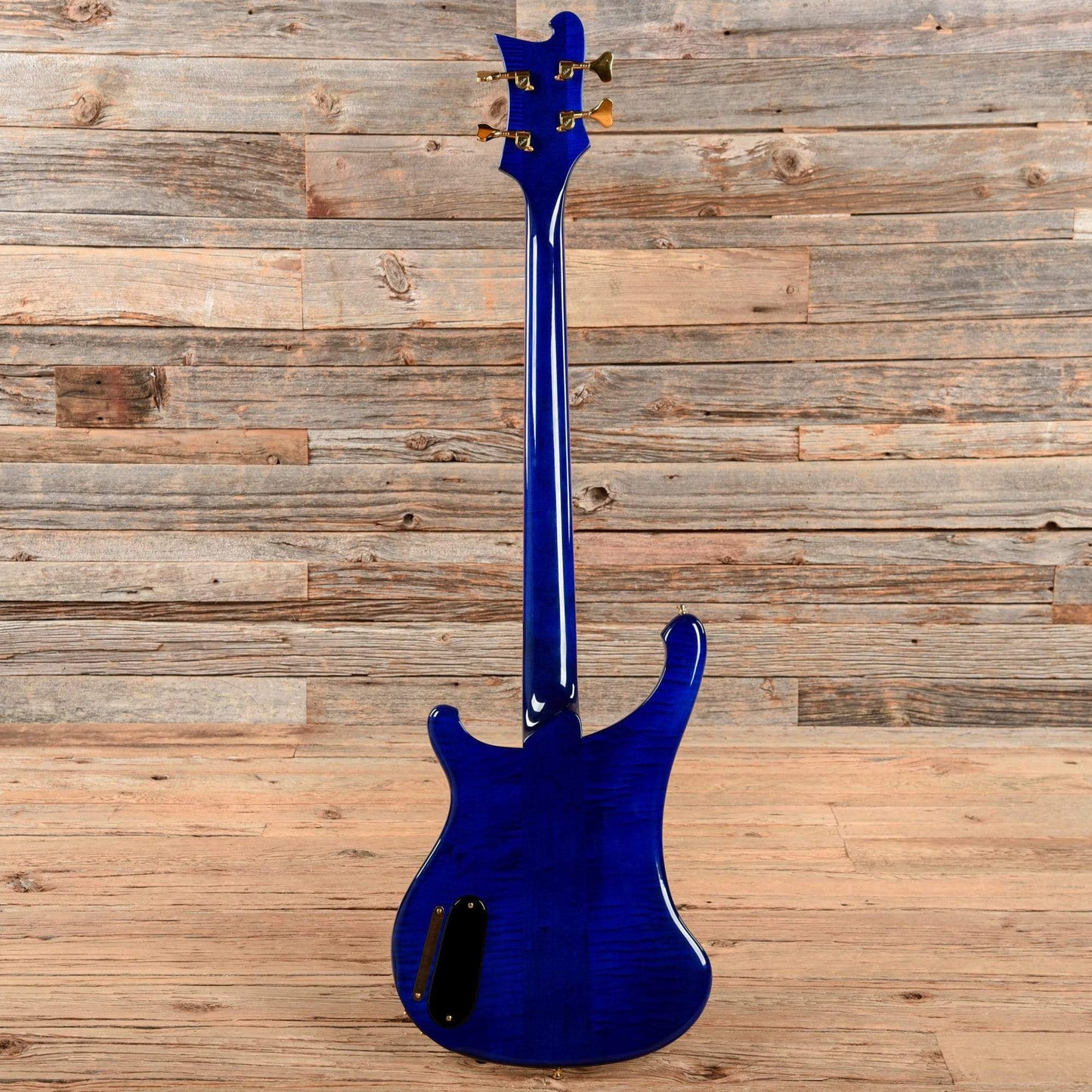 Rickenbacker 4004Cii Cheyenne II Translucent Blue Bass Guitars / Short Scale