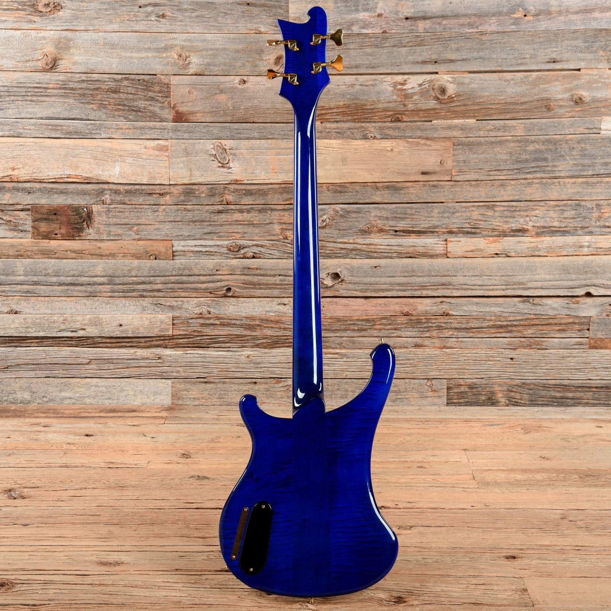 Rickenbacker 4004Cii Cheyenne II Translucent Blue Bass Guitars / Short Scale