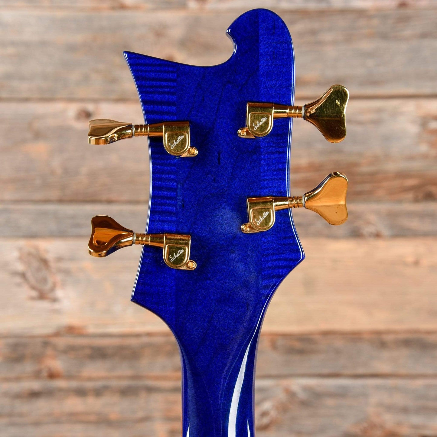 Rickenbacker 4004Cii Cheyenne II Translucent Blue Bass Guitars / Short Scale