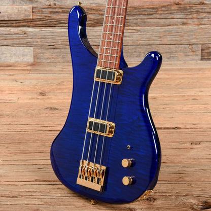 Rickenbacker 4004Cii Cheyenne II Translucent Blue Bass Guitars / Short Scale