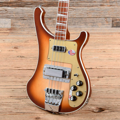 Rickenbacker Limited Edition 4003 w/Checkerboard Binding Walnutglo 2017 Bass Guitars / Short Scale