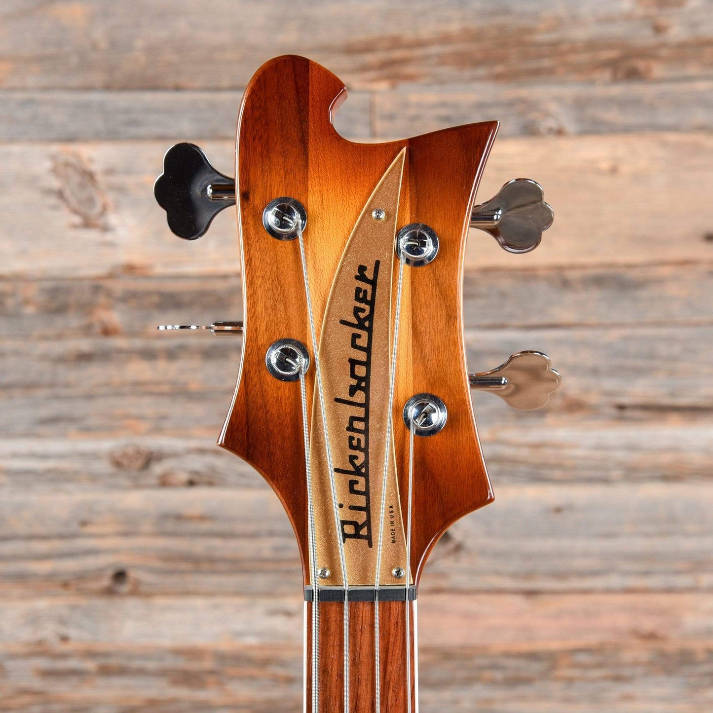 Rickenbacker Limited Edition 4003 w/Checkerboard Binding Walnutglo 2017 Bass Guitars / Short Scale