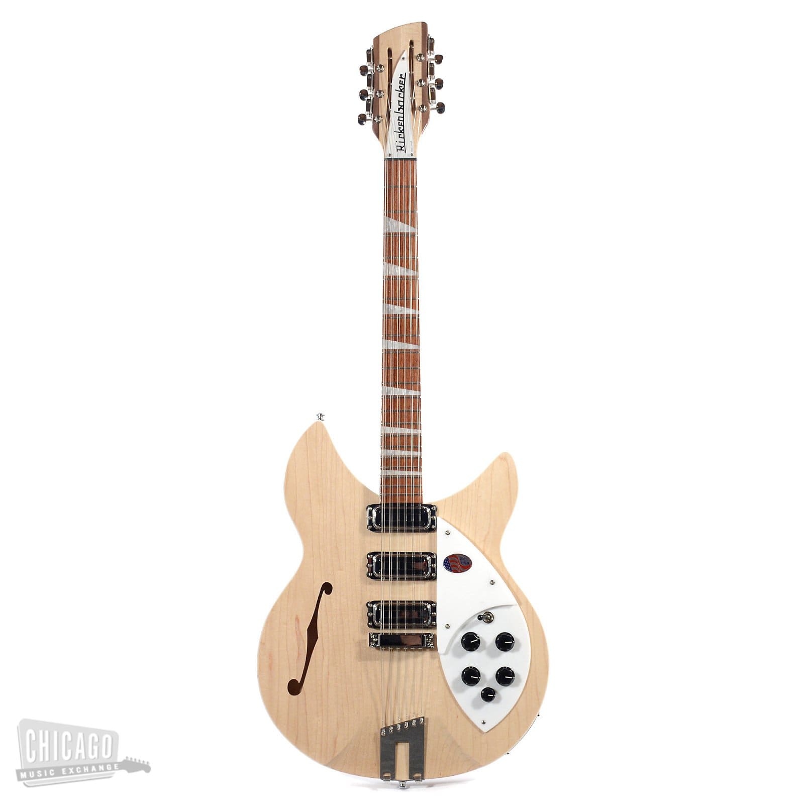 Rickenbacker 1993Plus 12-String Mapleglo Electric Guitars / 12-String