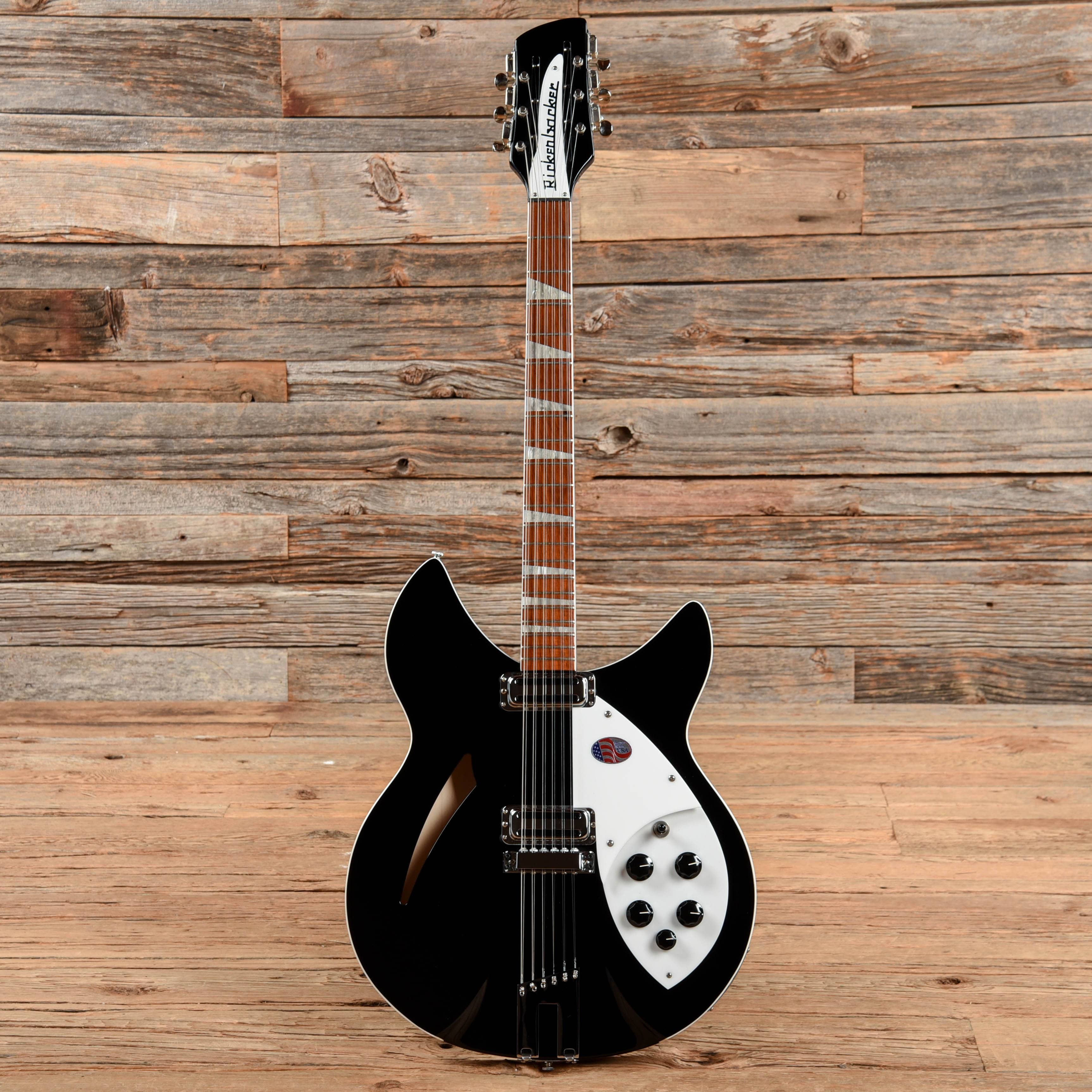 Rickenbacker 360/12 C63 Jetglo Electric Guitars / 12-String