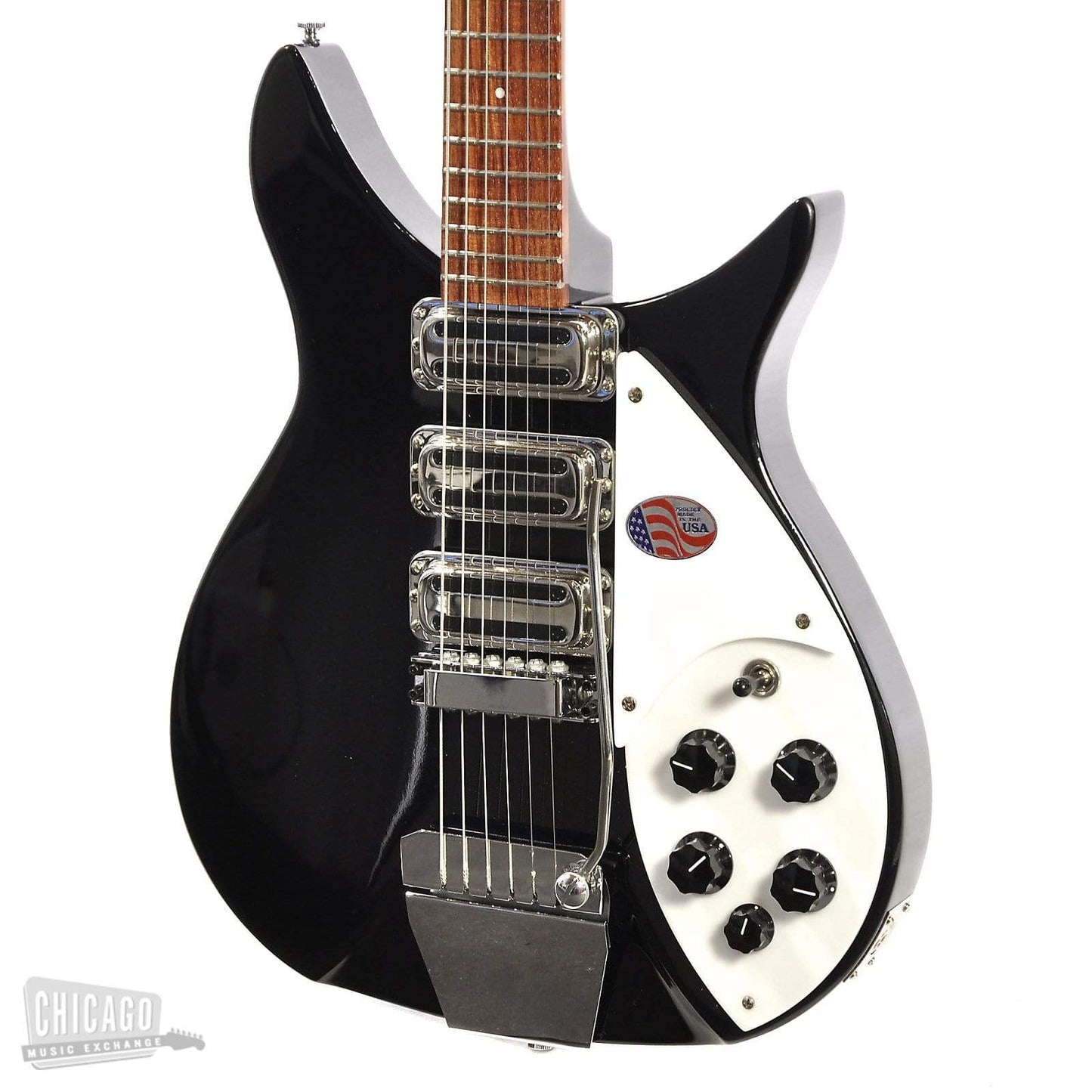 Rickenbacker 325C64 'Miami' Jetglo Electric Guitars / Semi-Hollow