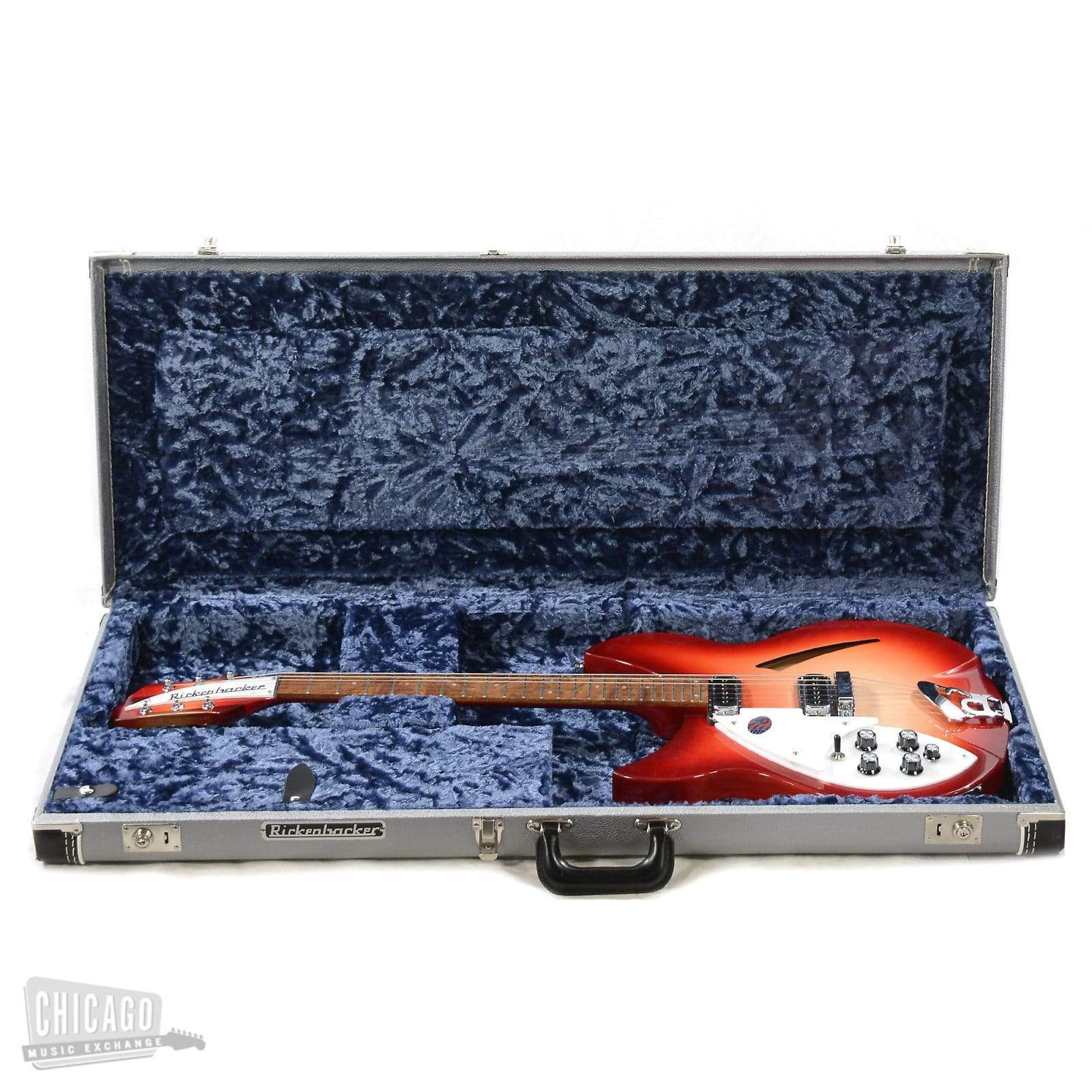 Rickenbacker 330 Fireglo Lefty Electric Guitars / Semi-Hollow