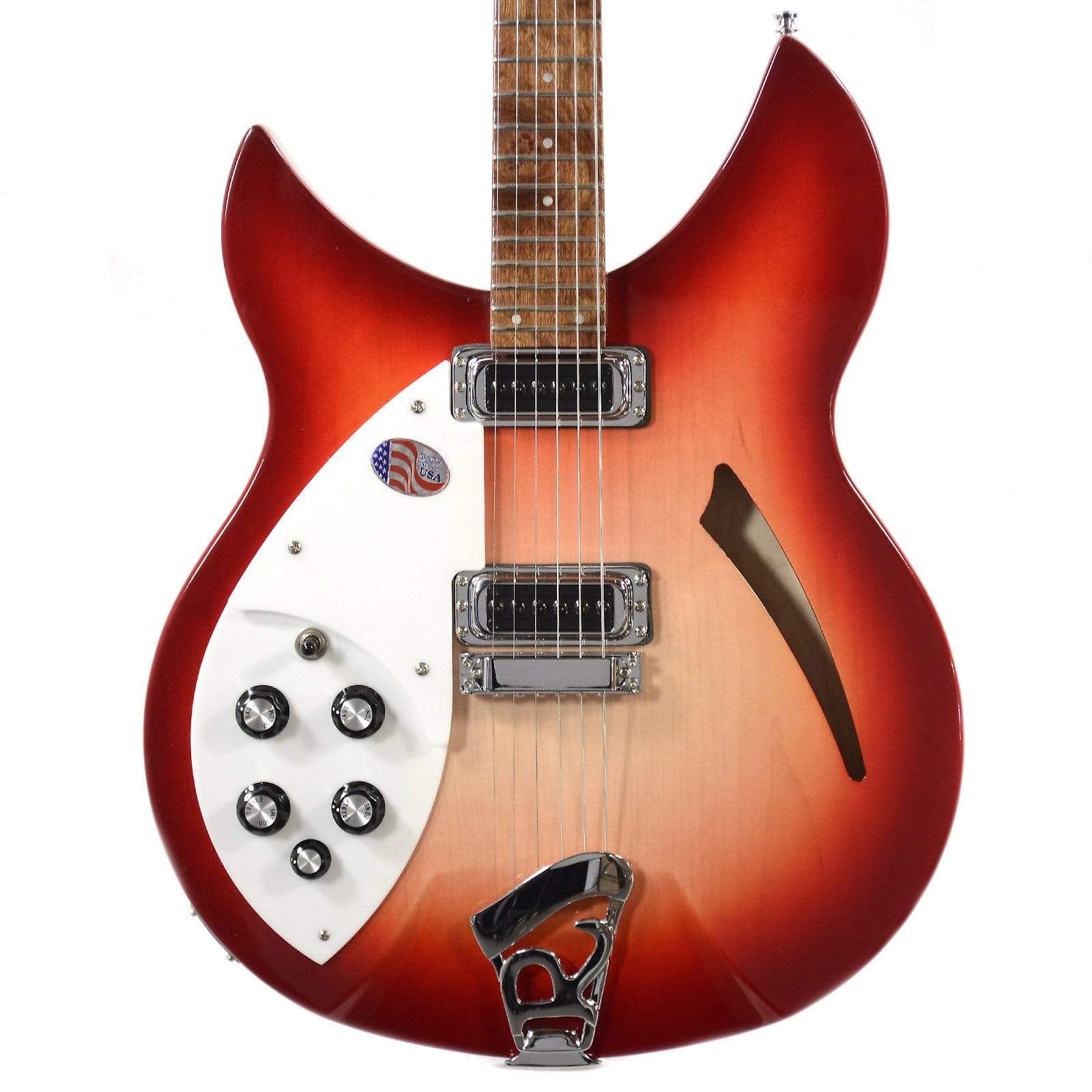 Rickenbacker 330 Fireglo Lefty Electric Guitars / Semi-Hollow