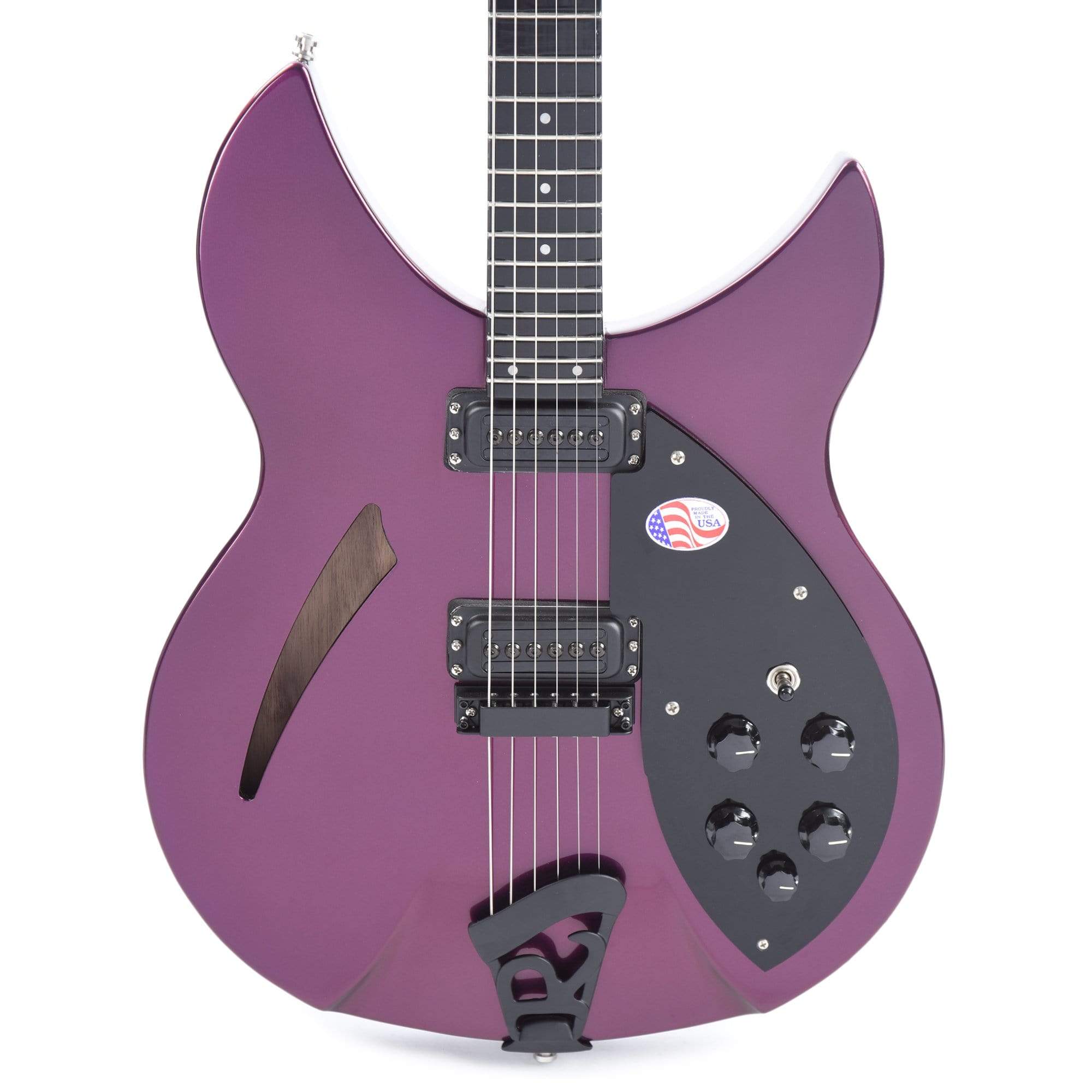Purple Rickenbacker Rickenbacker 330 Midnight Purple w/Black Trim – Chicago Music Exchange