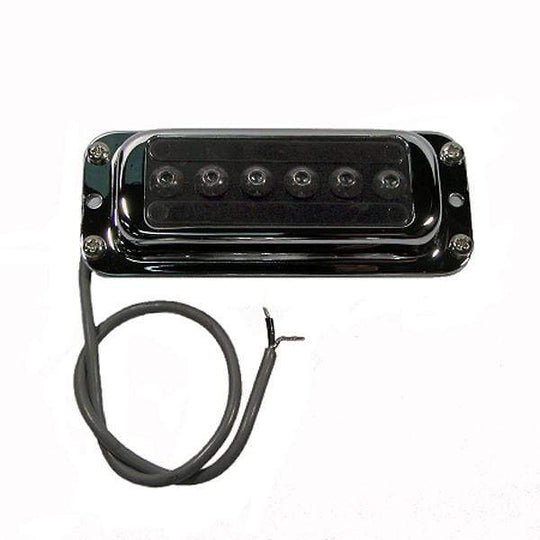 Rickenbacker Pickup Assembly 300 Bridge Chrome Parts / Guitar Pickups