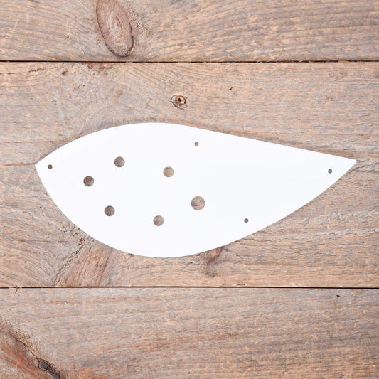 Rickenbacker Parts 330/340/360/370 Lower Pickguard White Parts / Pickguards