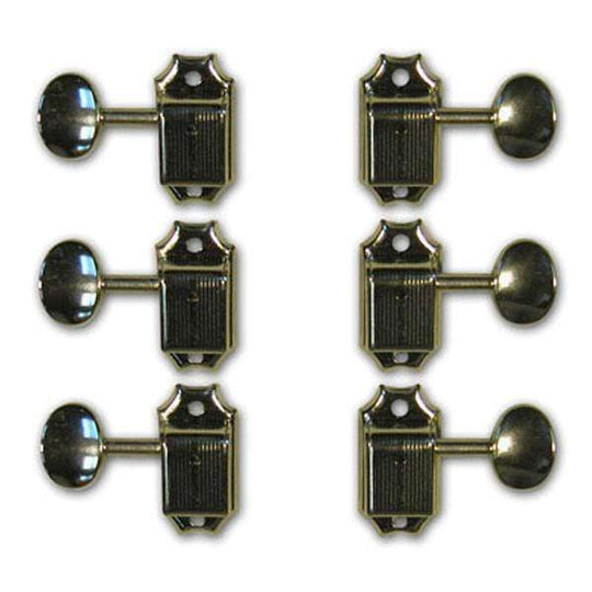 Rickenbacker Tuning Machines Keywind VTG Deluxe Short Parts / Tuning Heads